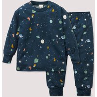 hessnatur Baby Pyjama aus Bio-Baumwolle - blau - Größe 86/92 hessnatur Baby Pyjama aus Bio-Baumwolle - blau - Größe 86/92 von hessnatur