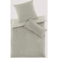 hessnatur Biber Wendebettwäsche-Set Streifen aus Bio-Baumwolle - grün - Größe 155x220 / 40x80 cm hessnatur Biber Wendebettwäsche-Set Streifen aus Bio-Baumwolle - grün - Größe 155x220 / 40x80 cm von hessnatur