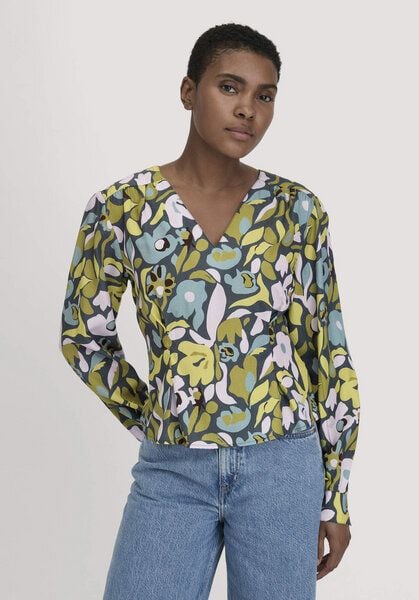 hessnatur Bluse Regular aus reiner LENZING ECOVERO Viskose von hessnatur