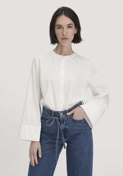 hessnatur Bluse Relaxed aus reiner Bio-Baumwolle von hessnatur