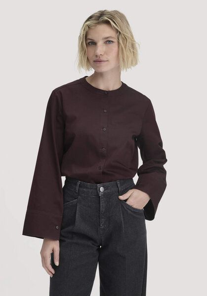 hessnatur Bluse Relaxed aus reiner Bio-Baumwolle von hessnatur