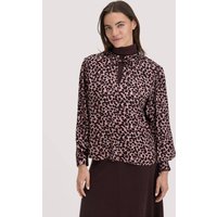 hessnatur Damen Bluse Relaxed aus LENZING™ ECOVERO™ Viskose - rosa - Größe 38 von hessnatur