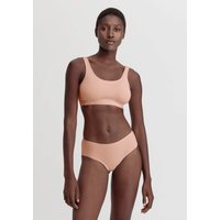 hessnatur Damen Bustier Softbund COTTON FEEL aus Bio-Baumwolle - rosa - Größe 46 von hessnatur