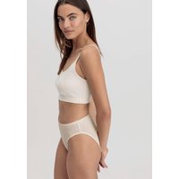 hessnatur Damen Bustier im 2er-Pack PURE COTTON aus Bio-Baumwolle - natur - Größe 44 von hessnatur