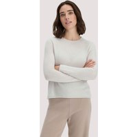 hessnatur Damen FTC × HESSNATUR Pullover Regular aus Cashmere - beige - Größe L von hessnatur