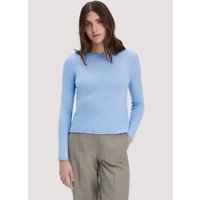 hessnatur Damen FTC × HESSNATUR Pullover Regular aus Cashmere - blau - Größe XL von hessnatur