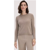 hessnatur Damen FTC × HESSNATUR Pullover Regular aus Cashmere - braun - Größe M von hessnatur