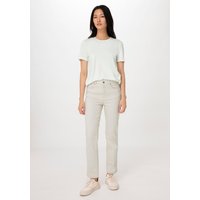 hessnatur Damen Jeans BEA High Rise Straight aus Bio-Denim mit Hanf - natur - Größe 27/30 von hessnatur