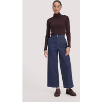 hessnatur Damen Jeans Culotte BETTER RECYCLING aus Bio-Denim - blau - Größe 48 hessnatur Damen Jeans Culotte BETTER RECYCLING aus Bio-Denim - blau - Größe 48 von hessnatur