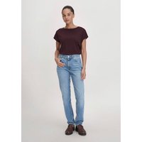 hessnatur Damen Jeans HANNA High Rise Mom aus Bio-Denim - blau - Größe 27/32 von hessnatur