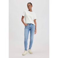 hessnatur Damen Jeans LINA Mid Rise Skinny aus Bio-Denim - blau - Größe 30/32 von hessnatur