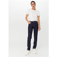hessnatur Damen Jeans LEA Mid Rise Slim aus Bio-Denim - blau - Größe 26/32 von hessnatur