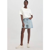 hessnatur Damen Jeans Shorts Relaxed aus Bio-Denim - blau - Größe 27 von hessnatur