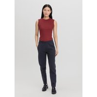 hessnatur Damen Jersey-Hose Regular aus Bio-Baumwolle - blau - Größe 36 von hessnatur