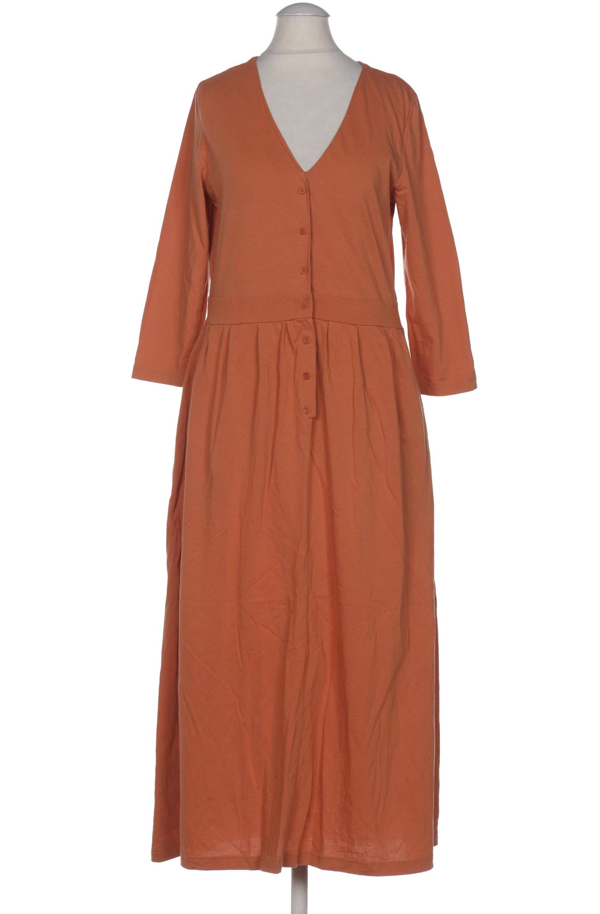 hessnatur Damen Kleid, orange von hessnatur