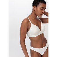 hessnatur Damen Spacer BH bügellos PURE SENSE aus Bio-Baumwolle und TENCEL™Modal - weiß - Größe 85C von hessnatur