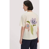 hessnatur Damen Print T-Shirt Oversize aus Bio-Baumwolle - natur - Größe 42 hessnatur Damen Print T-Shirt Oversize aus Bio-Baumwolle - natur - Größe 42 von hessnatur
