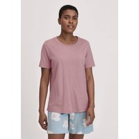 hessnatur Damen Pyjama PURE COTTON aus Bio-Baumwolle - blau - Größe 34 von hessnatur