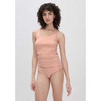 hessnatur Damen Slip Low Cut im 2er-Pack PURE NATURE aus Bio-Bauwolle - rosa - Größe 48 von hessnatur