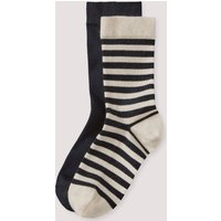 hessnatur Damen-Socken im 2er-Pack aus Bio-Baumwolle - natur - Größe 38-40 von hessnatur
