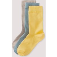 hessnatur Damen-Socken im 3er-Pack aus Bio-Baumwolle - gelb - Größe 35-37 hessnatur Damen-Socken im 3er-Pack aus Bio-Baumwolle - gelb - Größe 35-37 von hessnatur