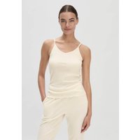 hessnatur Damen Spaghetti Top V-Neck im 2er-Pack PURE COTTON aus Bio-Baumwolle - natur - Größe 34 von hessnatur