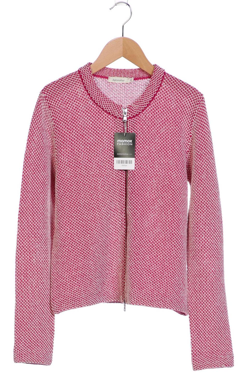 hessnatur Damen Strickjacke, pink von hessnatur