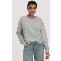 hessnatur Damen Sweatshirt Oversized aus Bio-Baumwolle - grau - Größe XS von hessnatur