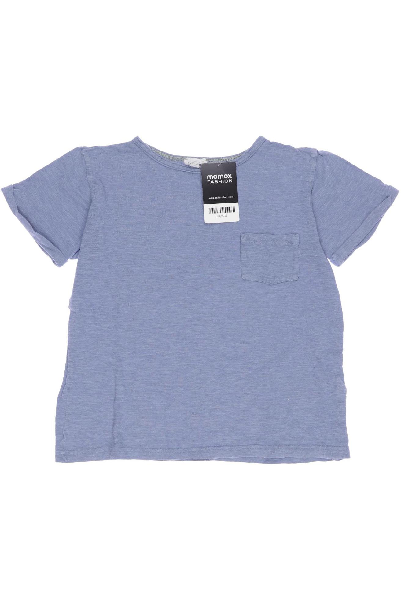 hessnatur Damen T-Shirt, blau, Gr. 134 von hessnatur