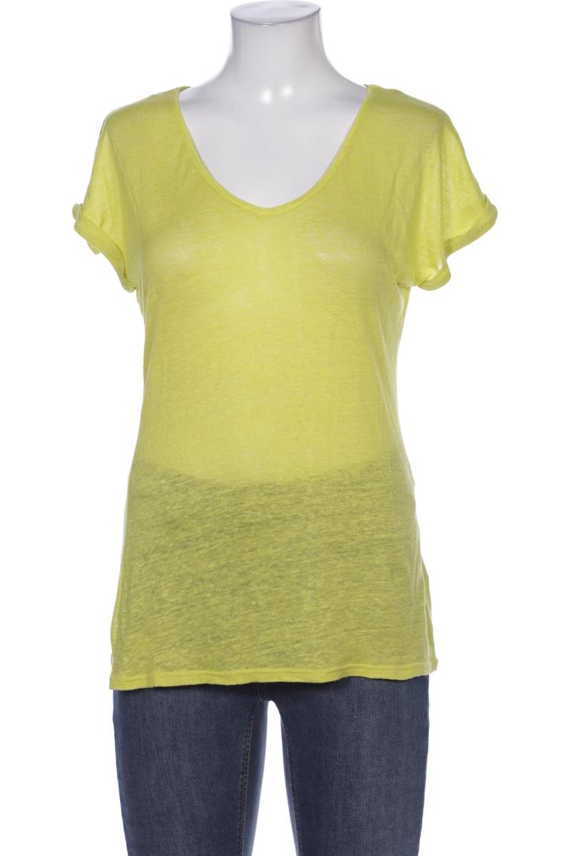 hessnatur Damen T-Shirt, gelb, Gr. 38 von hessnatur