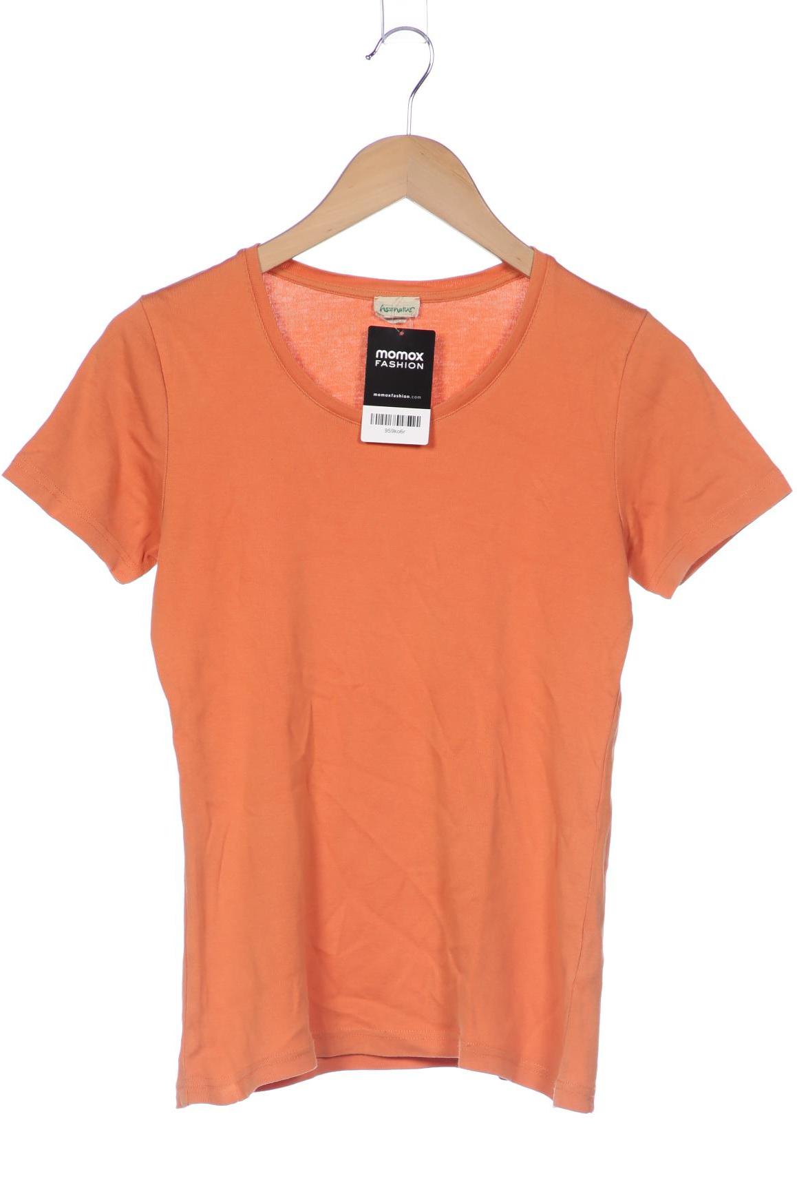 hessnatur Damen T-Shirt, orange von hessnatur