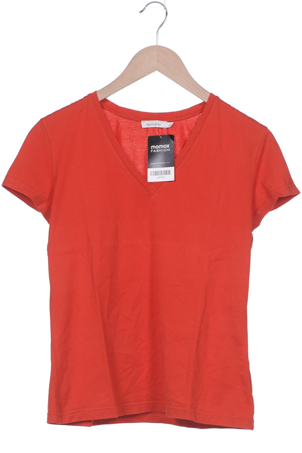 hessnatur Damen T-Shirt, orange von hessnatur