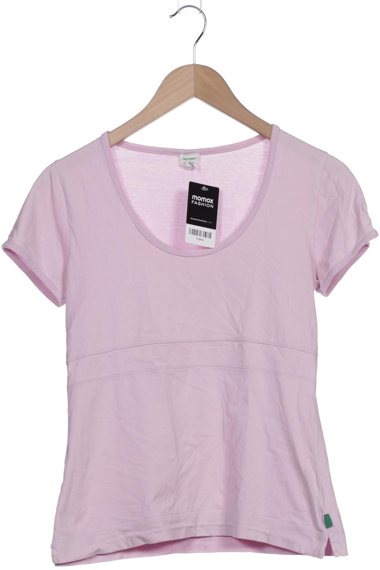 hessnatur Damen T-Shirt, pink, Gr. 36 von hessnatur