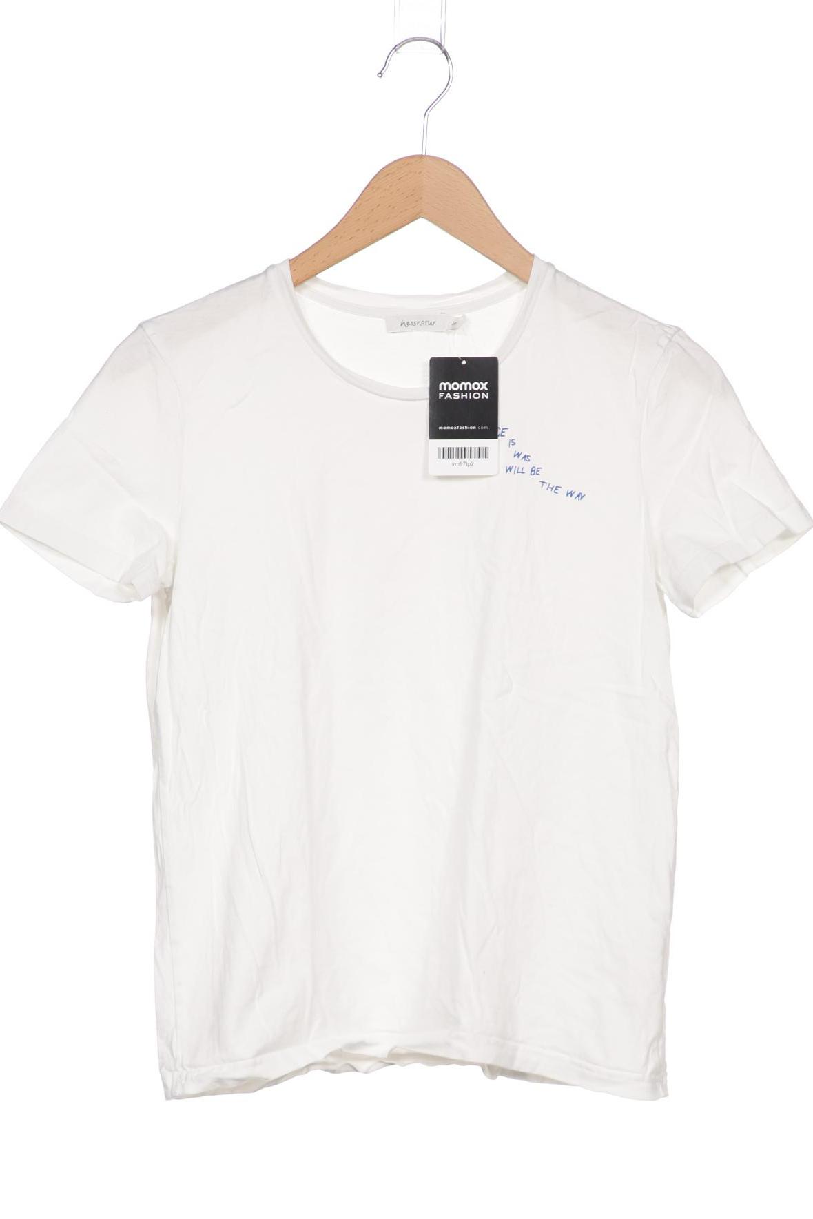 hessnatur Damen T-Shirt, weiß, Gr. 36 von hessnatur