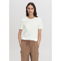 hessnatur Damen T-Shirt Regular aus Bio-Baumwolle - weiß - Größe 44 von hessnatur