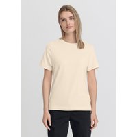 hessnatur Damen Heavy T-Shirt Regular aus Bio-Baumwolle - natur - Größe 36 von hessnatur