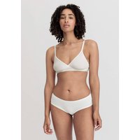 hessnatur Damen Triangel BH bügellos PURE SENSE aus TENCEL™ Modal - weiß - Größe 80B von hessnatur