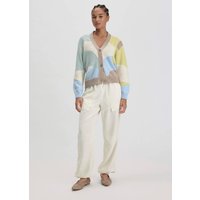 hessnatur Damen Utility Hose Relaxed aus TENCEL™ Lyocell - beige - Größe 48 von hessnatur