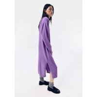 hessnatur Damen WUNDERKIND × HESSNATUR Strickkleid Midi Oversize aus Bio-Merinowolle mit Kaschmir - lila - Größe XS hessnatur Damen WUNDERKIND × HESSNATUR Strickkleid Midi Oversize aus Bio-Merinowolle mit Kaschmir - lila - Größe XS von hessnatur