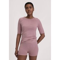 hessnatur Damen Wool-Silk Panty Regular Cut aus Bio-Merinowolle mit Seide - lila - Größe 38 von hessnatur