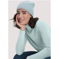 hessnatur FTC × HESSNATUR Mütze aus Cashmere - grün - Größe 1size von hessnatur