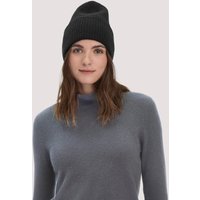 hessnatur FTC × HESSNATUR Mütze aus Cashmere - schwarz - Größe 1size von hessnatur