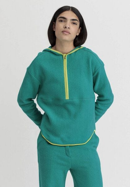 hessnatur Fleece Hoodie Relaxed ACTIVE LIGHT aus reiner Bio-Baumwolle von hessnatur