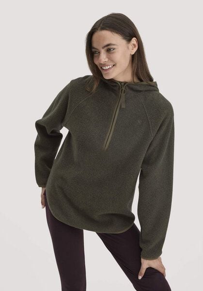 hessnatur Fleece Hoodie Relaxed ACTIVE LIGHT aus reiner Bio-Baumwolle von hessnatur