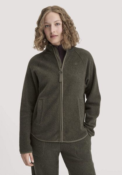 hessnatur Fleece Jacke Relaxed ACTIVE LIGHT aus Bio-Baumwolle von hessnatur