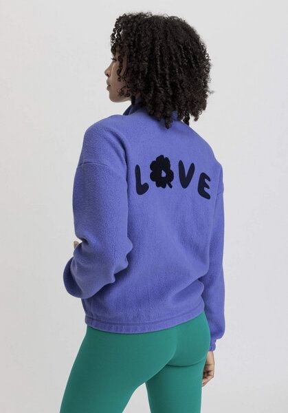 hessnatur Fleece Jacke Relaxed ACTIVE LIGHT aus reiner Bio-Baumwolle von hessnatur