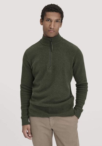 hessnatur Fleece Troyer Relaxed aus reiner Bio-Baumwolle von hessnatur