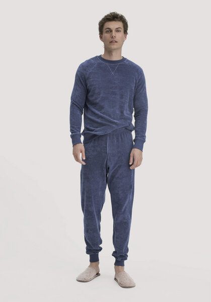 hessnatur Frottee Schlafhose Relaxed PURE COTTON aus reiner Bio-Baumwolle von hessnatur