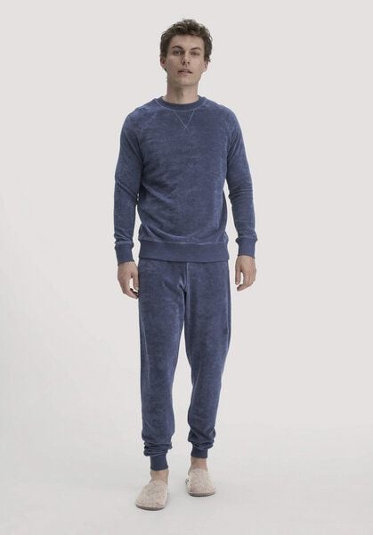 hessnatur Frottee Schlafshirt Relaxed PURE COTTON aus reiner Bio-Baumwolle von hessnatur