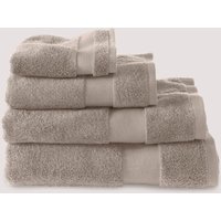 hessnatur Frottier Handtuch aus Bio-Baumwolle - beige - Größe 100x180 cm von hessnatur